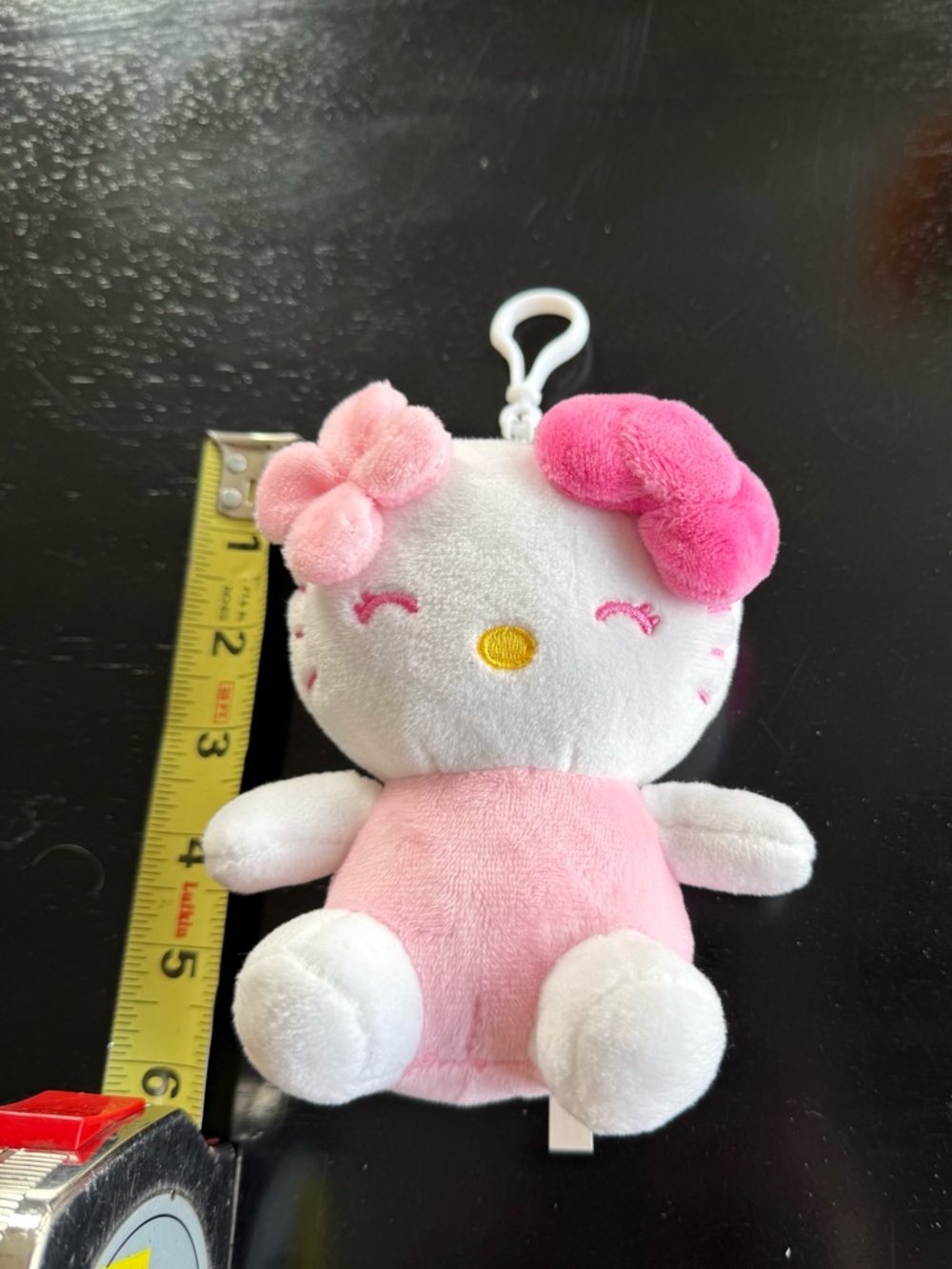 Hello Kitty White Plush with Pink Outfit and Bow